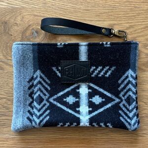 Pendleton Wool Clutch Wristlet